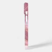ピンクマーブル金ゴールドグリッター Case-Mate iPhoneケース (裏面 / 左)