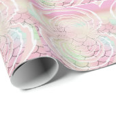 ピンクマーメイドはかりで測 ラッピングペーパー (ロールコーナー)