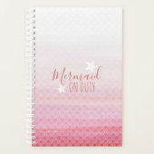 ピンクマーメイドオンデューティウィークリープランナー プランナー手帳 (正面)