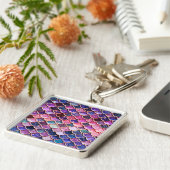 ピンクマーメイドグリッターはかりで測 – マーメイドはかりで測 キーホルダー (側面)