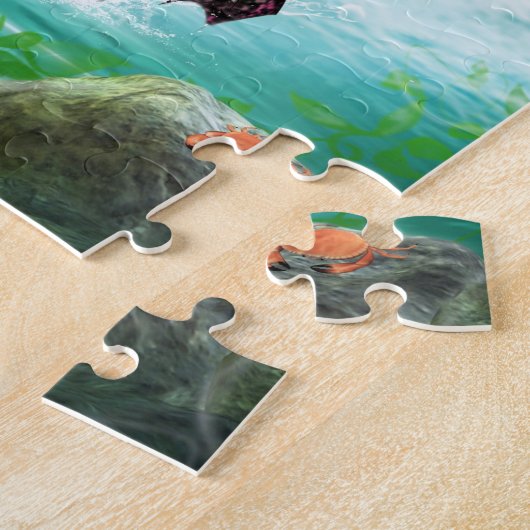ピンクマーメイドパズル ジグソーパズル (側面)