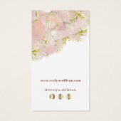 ピンクマーリングデザインパッケージの挿入 (裏面)