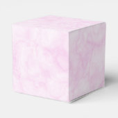 ピンクマーリング結婚式の引き出物ボックス フェイバーボックス (裏面サイド)