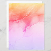 ピンクマーリースクラップブック紙 (正面/裏面)