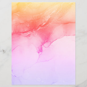 ピンクマーリースクラップブック紙