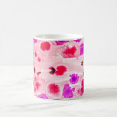 ピンクマ芸術的グ コーヒーマグカップ (中央)
