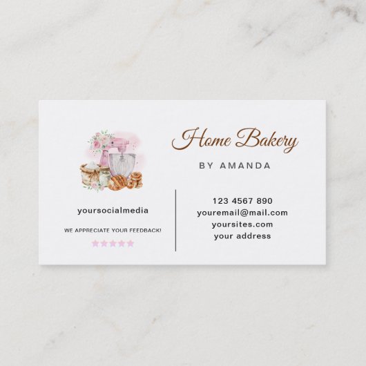 ピンクミキサーソース生地パンベーカリー 名刺 (裏面)
