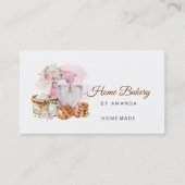 ピンクミキサーソース生地パンベーカリー 名刺 (正面)