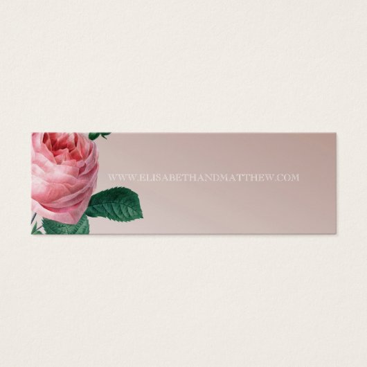 ピンクミストバラ結婚のウェブサイト (正面)