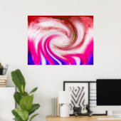 ピンクミックス ポスター (ホームオフィス)