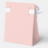 ピンクミニマリストアイスクリームスクープ赤ちゃんシャワー フェイバーボックス (裏面)