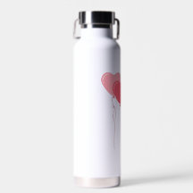 ピンクミニマリストバレンタインデー文字