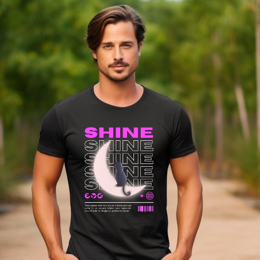 ピンクミニマルタイポグラフィライフスタイル&趣味 Tシャツ