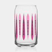 ピンクミニマルレトロインスパイア ガラス缶 (裏面)