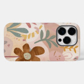 ピンクミニマル主義者 Case-Mate iPhoneケース (裏面 (横))