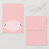 ピンクミュージック座席表 プレイスカード (正面/裏面)