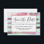 ピンクミントグリーン爪、 ネイルポーランドグリッターブラシストローク セーブザデート<br><div class="desc">ピンクミントグリーン爪、 ネイルポーランドグリッターブラシストローク</div>