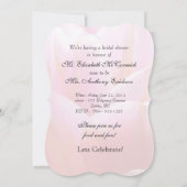 ピンクミ淡い色のニバラブライダルシャワー1C 招待状 (裏面)