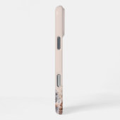 ピンクムーンのパープルツリー iPhoneケース (右側面)