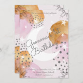 ピンクムーンの招待状 招待状 (正面/裏面)