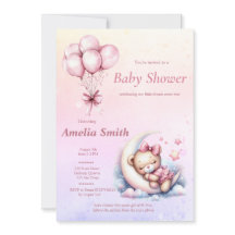 ピンクムーンスイートスリーピーベビーベアテーマ