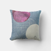 ピンクムーンピロー クッション (正面)