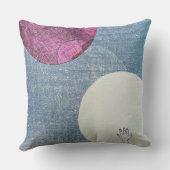 ピンクムーンピロー クッション (裏面)