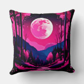 ピンクムーンファンタジー クッション (裏面)