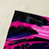 ピンクムーンファンタジー ビーチタオル (インサイチュ)