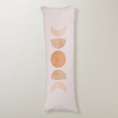 ピンクムーンフェイズランバー抱き枕 ボディピロー (正面縦)