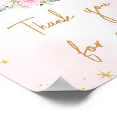 ピンクムーン&スターズベビーお世話来になっております ポスター (角)