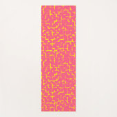 ピンクメイズ、ヨガマット、フィットネス、モダンデザイン ヨガマット (正面)