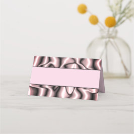 ピンクメタル座席表 プレイスカード