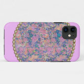 ピンクメダリオン Case-Mate iPhoneケース (裏面(横))