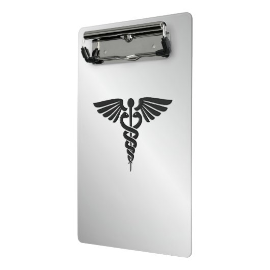 ピンクメディカルカドゥセウス ミニクリップボード (アングル2)