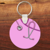 ピンクメディカルスクラップ キーホルダー (正面)