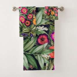 ピンクメドウフローラ バスタオルセット