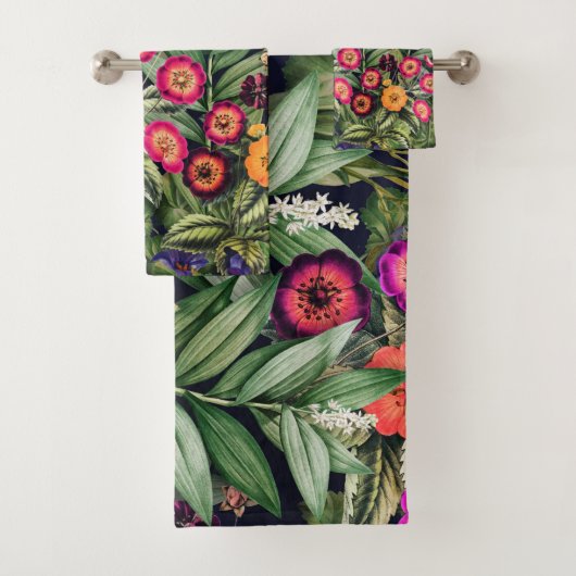 ピンクメドウフローラ バスタオルセット (インサイチュ)