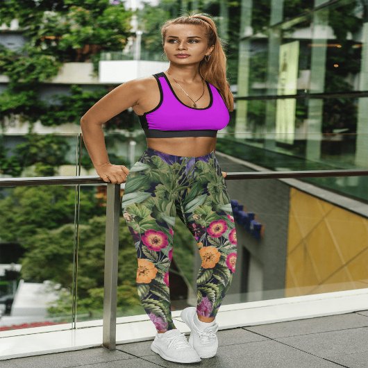 ピンクメドウフローラ レギンス