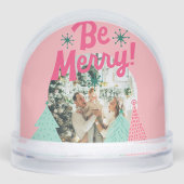 ピンクメリーの落書き木のアーチ写真 (正面)