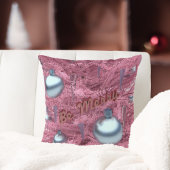 ピンクメリークリスマスツリーフェスティバル装飾用クッション クッション