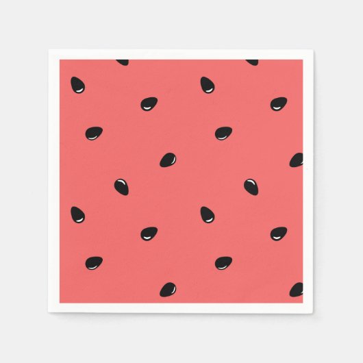 ピンクメロン スタンダードカクテルナプキン (正面)