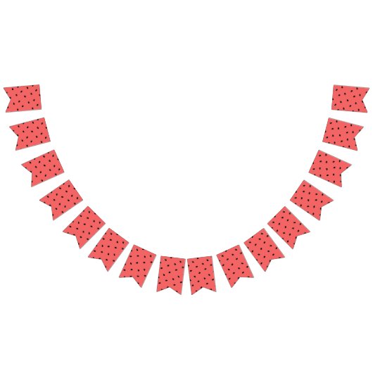 ピンクメロン バンティングフラッグ (全)