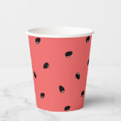 ピンクメロン 紙コップ (正面)