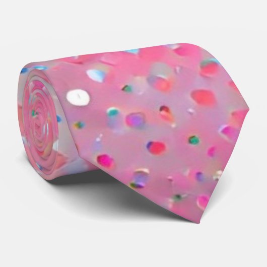 ピンクメンズタイ ネクタイ (ロール)