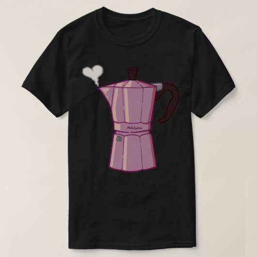 ピンクモカ Tシャツ (デザイン正面)