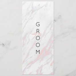 ピンクモダンとグレーの大理石の予約チェア記号 メニュー