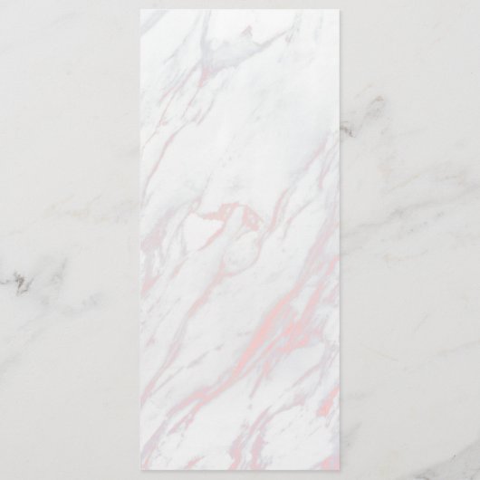 ピンクモダンとグレーの大理石の予約チェア記号 メニュー (裏面)