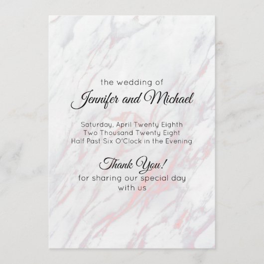 ピンクモダンとグレーの大理石 プログラム (正面)