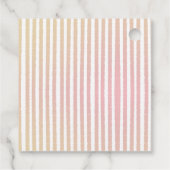 ピンクモダンとグレーエレファントモノグラムカスタム フェイバータグ (裏面)